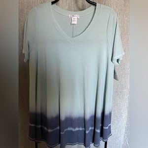 Storyteller Waffle Knit Swing Top